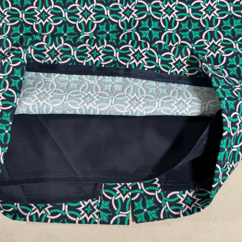 J. Crew Lattice Medallion Celtic Link High Waist Pencil Skirt Size 6 NWT Classic - Picture 6 of 11